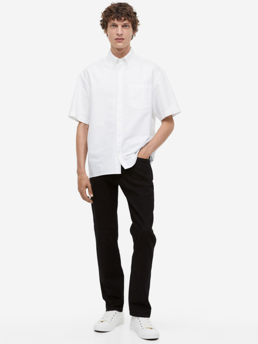 Прямі джинси H&M модель 10085497wer_Черный Фото