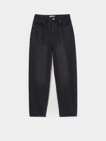 Джинсы мом H&M модель 9223812wer_Темно-серый Джинсы мом H&M модель 9223812wer_Темно-серый Фото