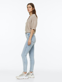 Скіні джинси H&M модель 10994756wer_Светло-голубой Фото