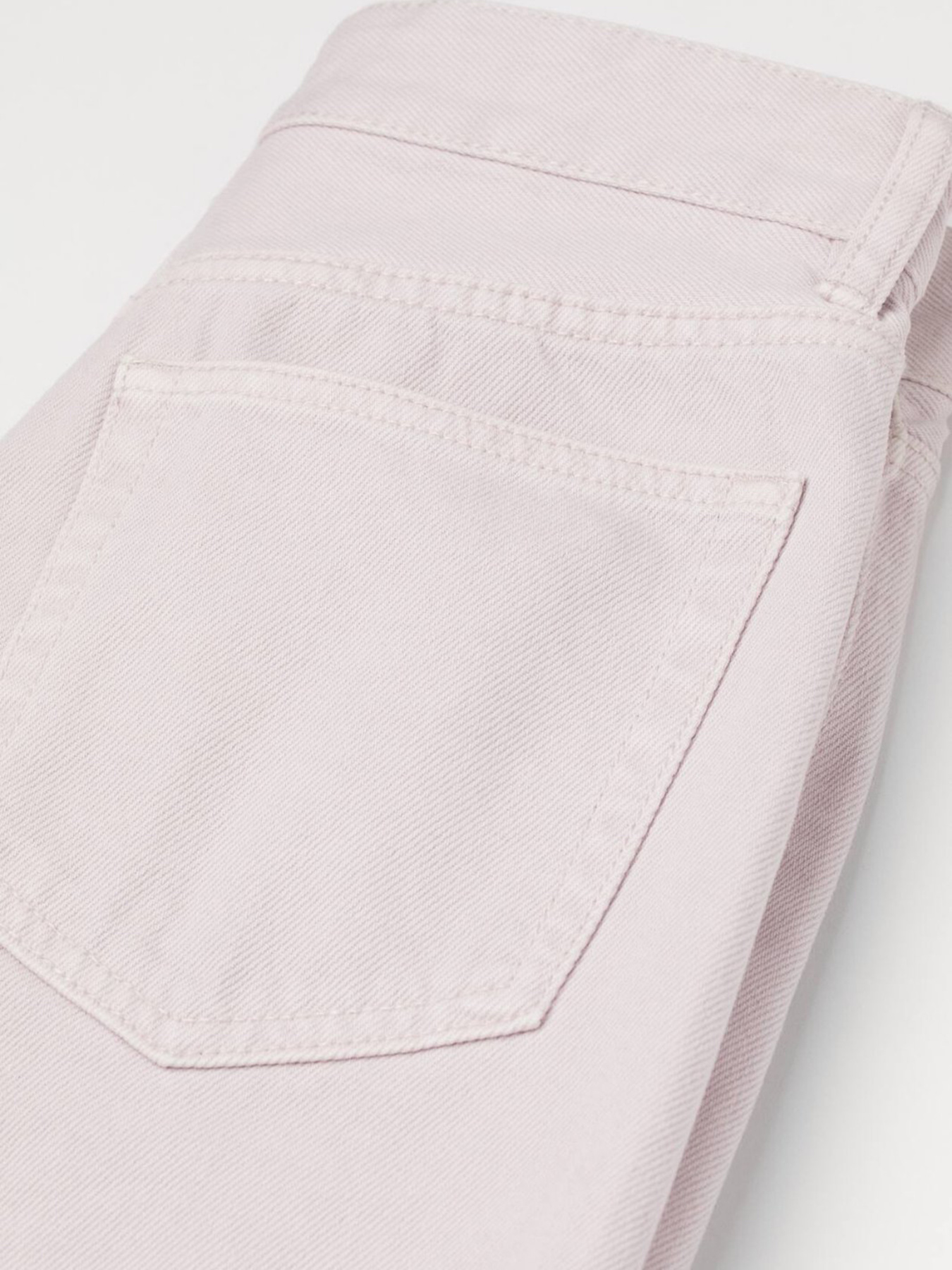 Широкие джинсы H&M модель 9629803wer_Светло-сиреневый Фото