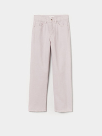 Широкие джинсы H&M модель 9629803wer_Светло-сиреневый Фото