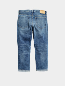 Прямые джинсы H&M модель 4378734wer_Синий Фото