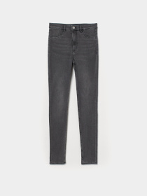 Скинни джинсы H&M модель 7060161wer_Темно-серый Фото