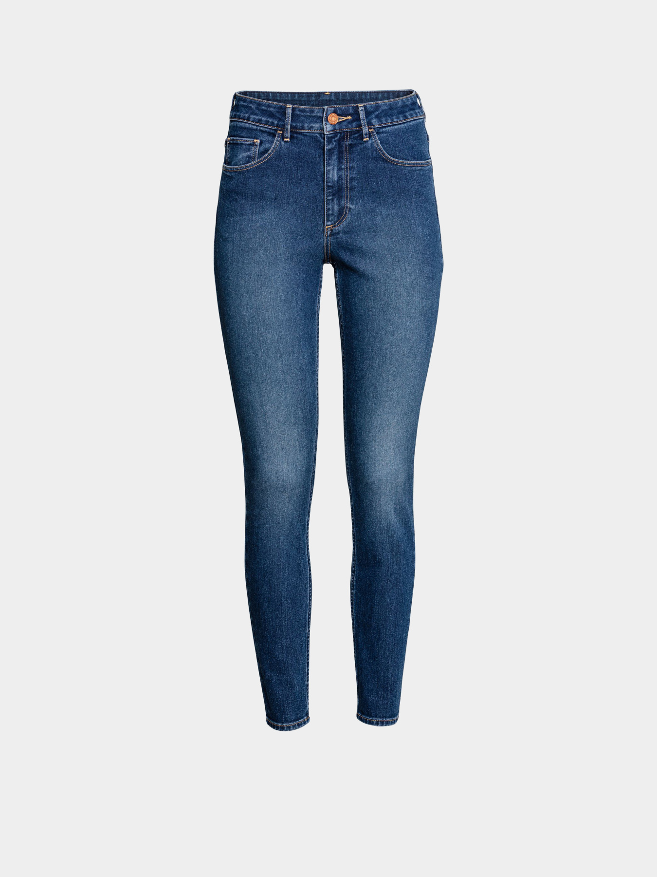 Скинни джинсы H&M модель 5196175arl_синий Фото