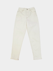 Джинсы мом H&M модель 5729981wer_Молочный Фото