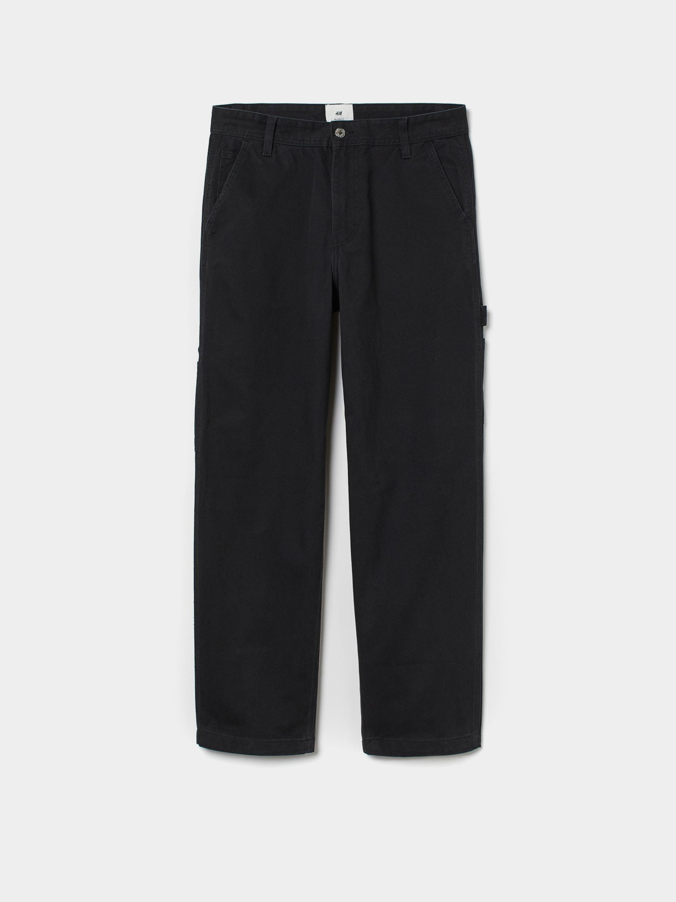 Прямые джинсы H&M модель 10019924wer_Черный Фото