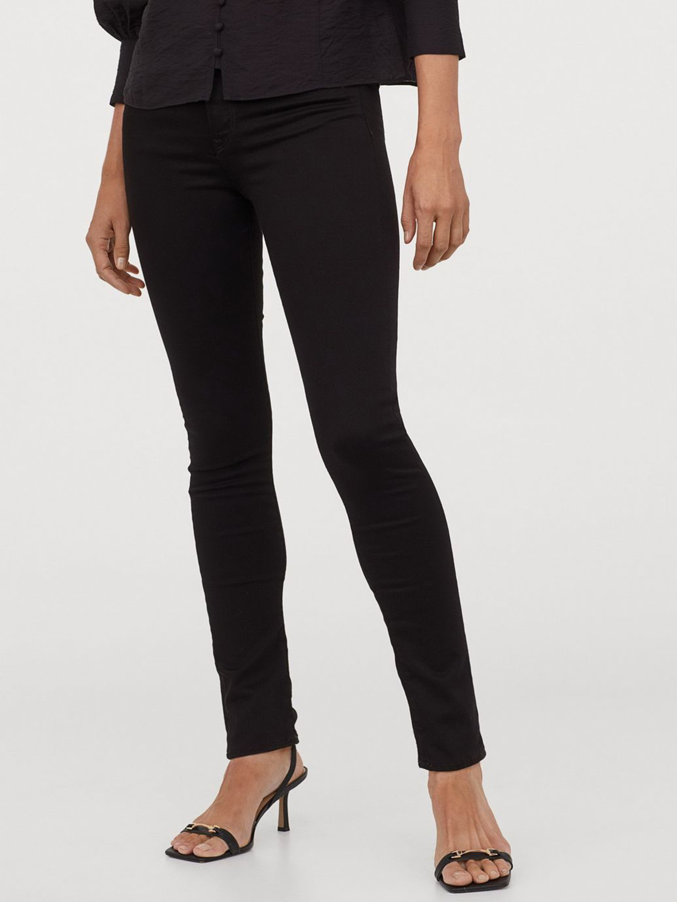 Скіні джинси H&M модель 7985790wer_Черный Фото