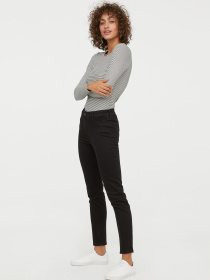 Скинни джинсы H&M модель 3992561wer_Черный Фото