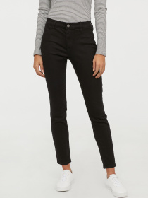 Скинни джинсы H&M модель 3992561wer_Черный Фото