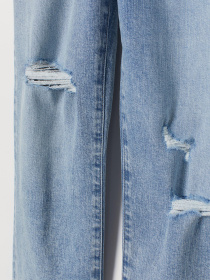 Прямые джинсы H&M модель 9066122wer_Голубой Фото