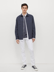 Скинни джинсы H&M модель 7321880wer_Белый Фото