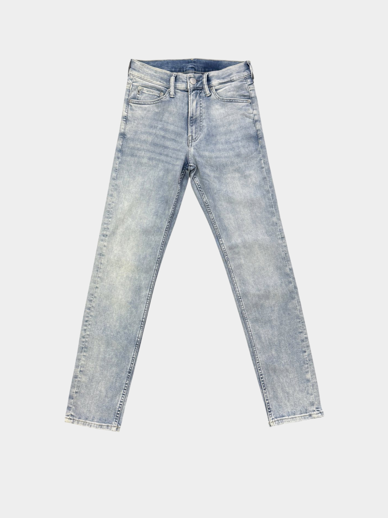 Скинни джинсы H&M модель 8146311wer_Светло-голубой Фото