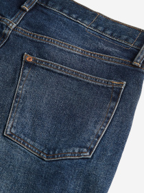 Прямые джинсы H&M модель 10247116wer_Темно-синий Фото
