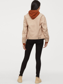 Скинни джинсы H&M модель 5701891RP5_Черный Фото