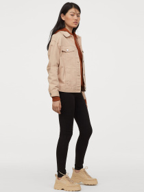 Скинни джинсы H&M модель 5701891RP5_Черный Фото