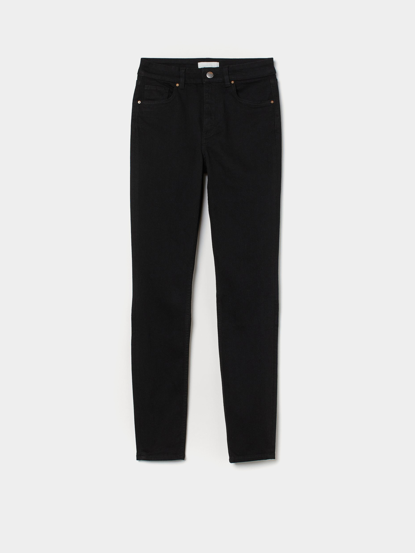 Скинни джинсы H&M модель 5622451Abar_Черный Фото