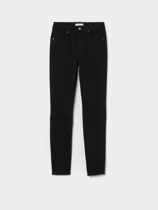 Скинни джинсы H&M модель 5622451Abar_Черный Фото
