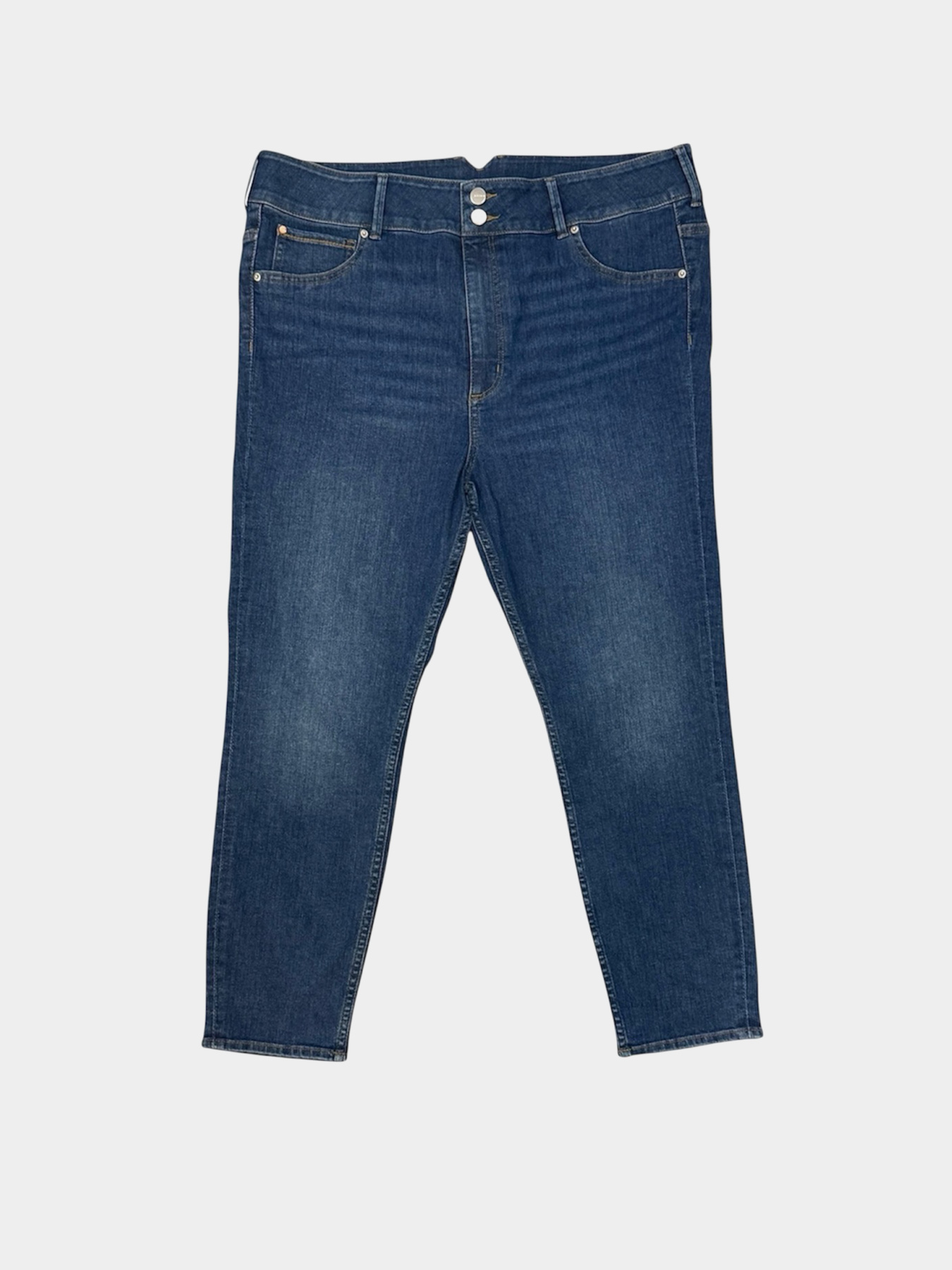 Скинни джинсы H&M модель 7315122wer_Синий Фото