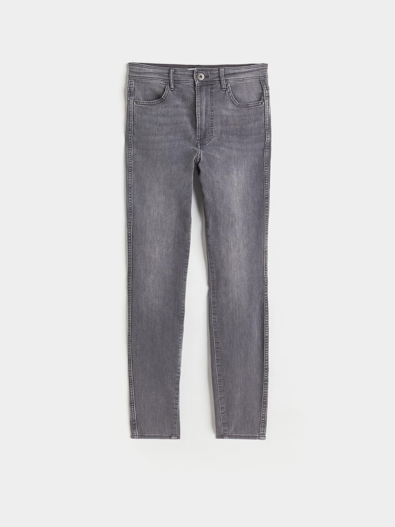 Скинни джинсы H&M модель 1099475arl_Светло-серый Скинни джинсы H&M модель 1099475arl_Светло-серый Фото