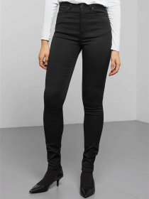 Скинни джинсы Weekday модель 4070255ral_Черный Скинни джинсы Weekday модель 4070255ral_Черный Фото