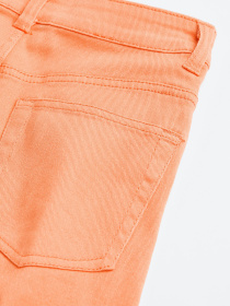 Расклешенные джинсы H&M модель 1107360wer_Оранжевый Фото