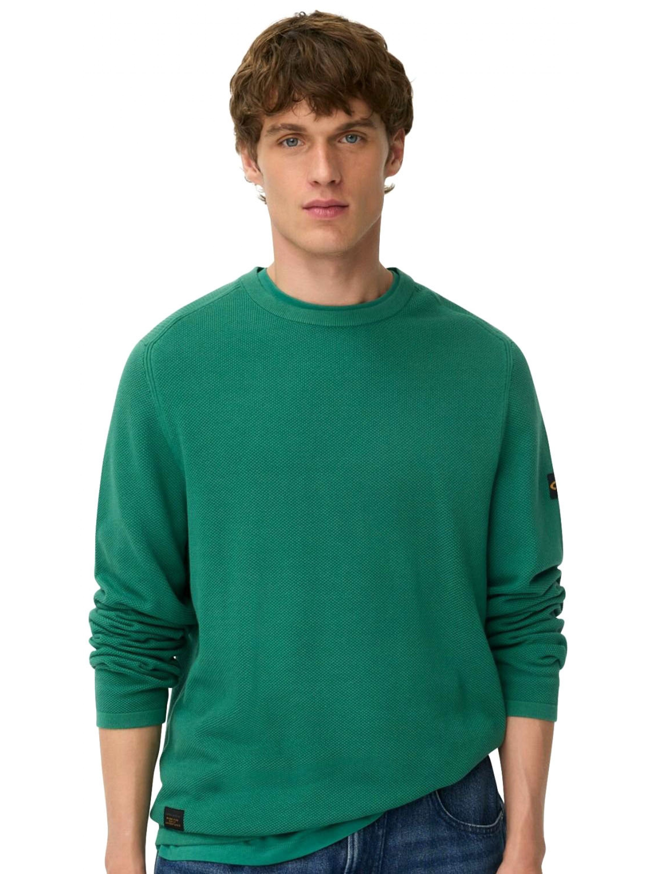Бавовняний Чоловічий Светр Camel Active  (8b8e19cf-e3cd-11ef-ad04-0050568cbfcf) колір зелений