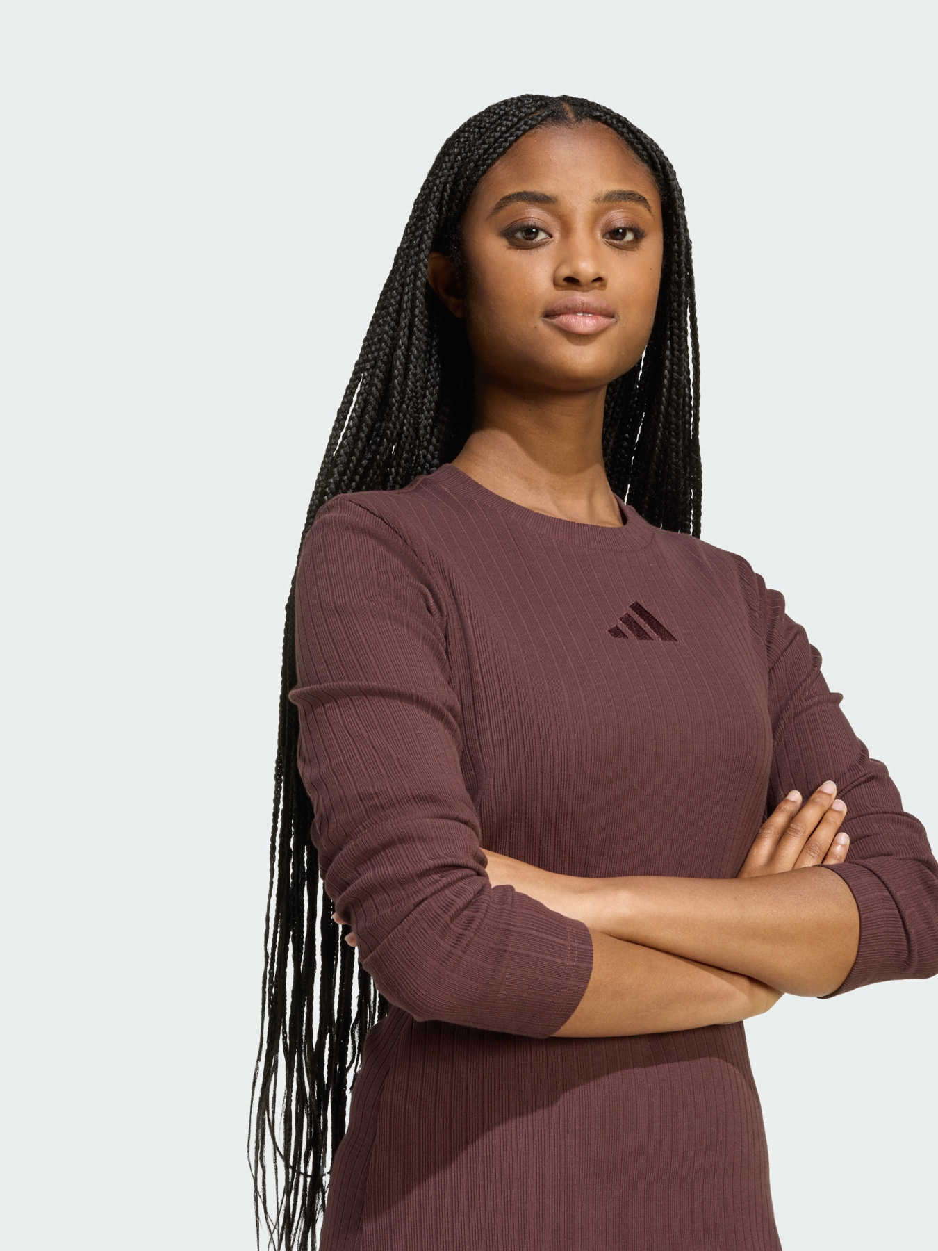 Платье миди Adidas модель JM1660 Фото