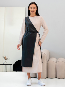 Сорочка повсякденна RiMari модель 0325-chornij Фото