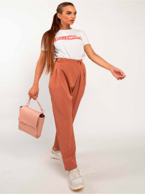 Повседневные штаны RiMari модель 0520-terakot Фото