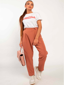 Повседневные штаны RiMari модель 0520-terakot Фото