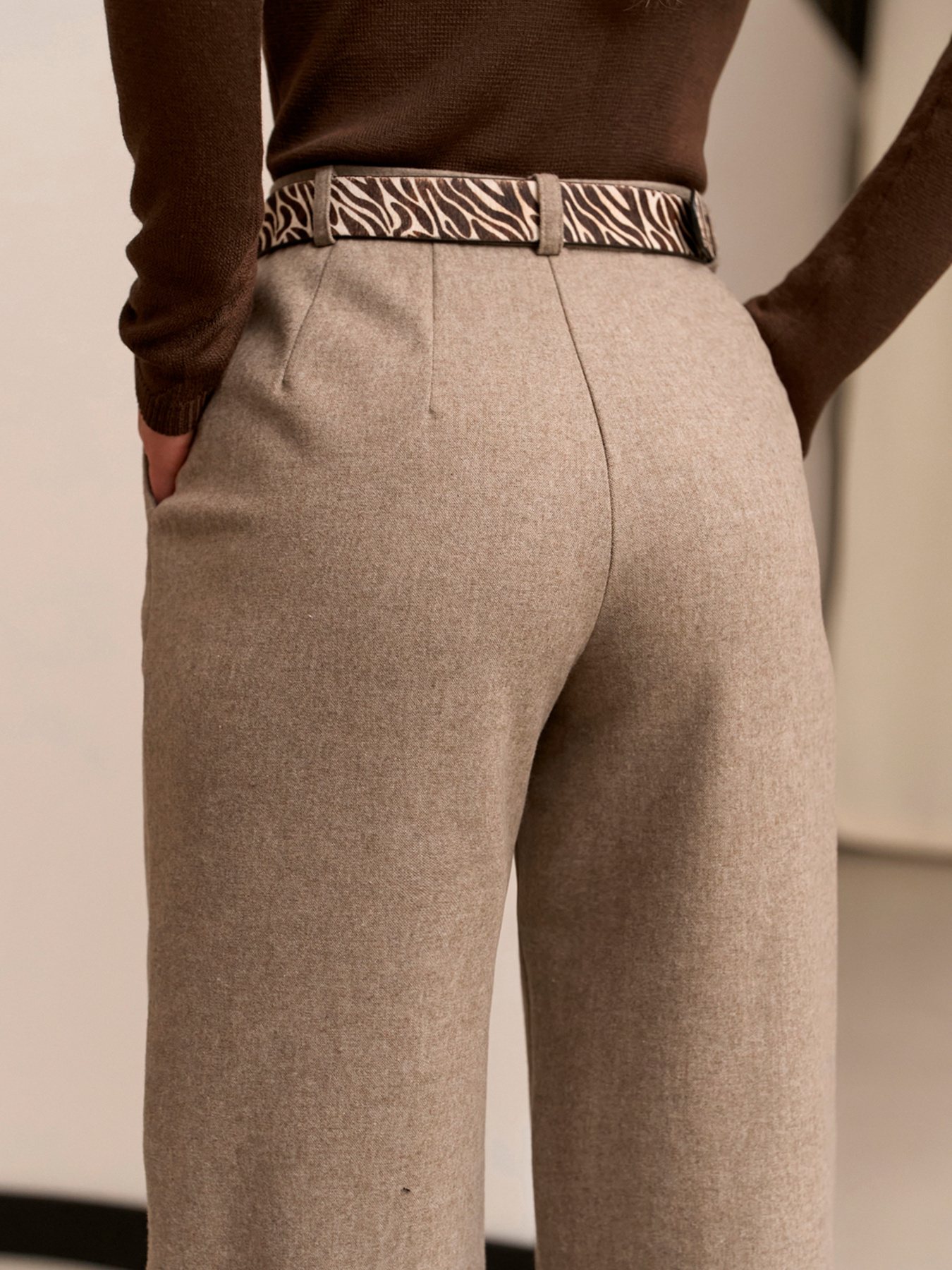 Брюки классические TrikoBakh модель 3086-grsxkij-kamnx Фото