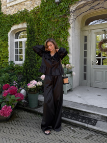 Повсякденний костюм Milirud модель mil608-chornij Фото