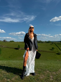 Платье миди Milirud модель mil618-blij Платье миди Milirud модель mil618-blij Фото