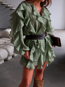 Платье миди Milirud модель mil639-matcha Фото