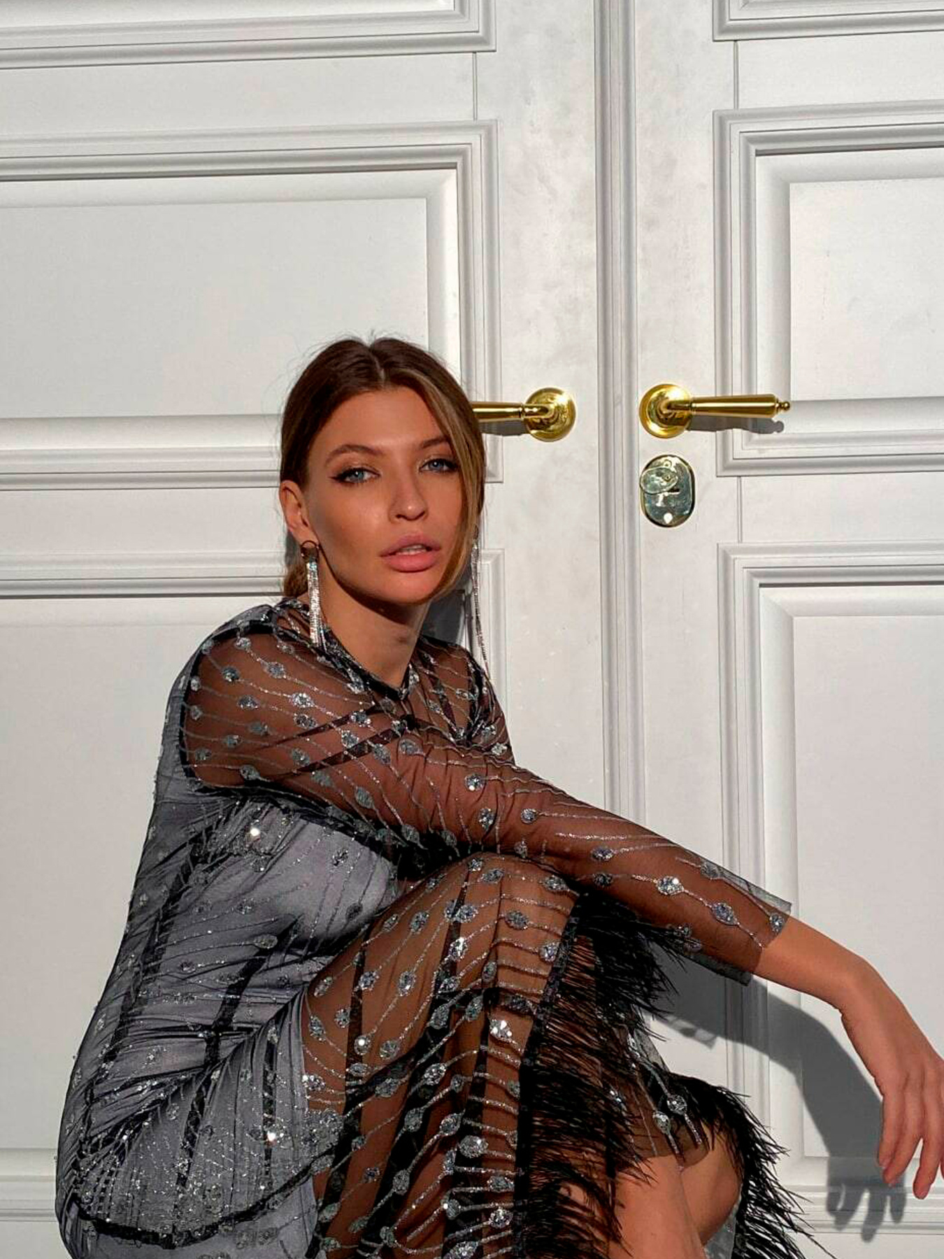 Платье мини Milirud модель mil343-srij Фото