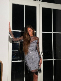 Платье мини Milirud модель mil343-srij Фото