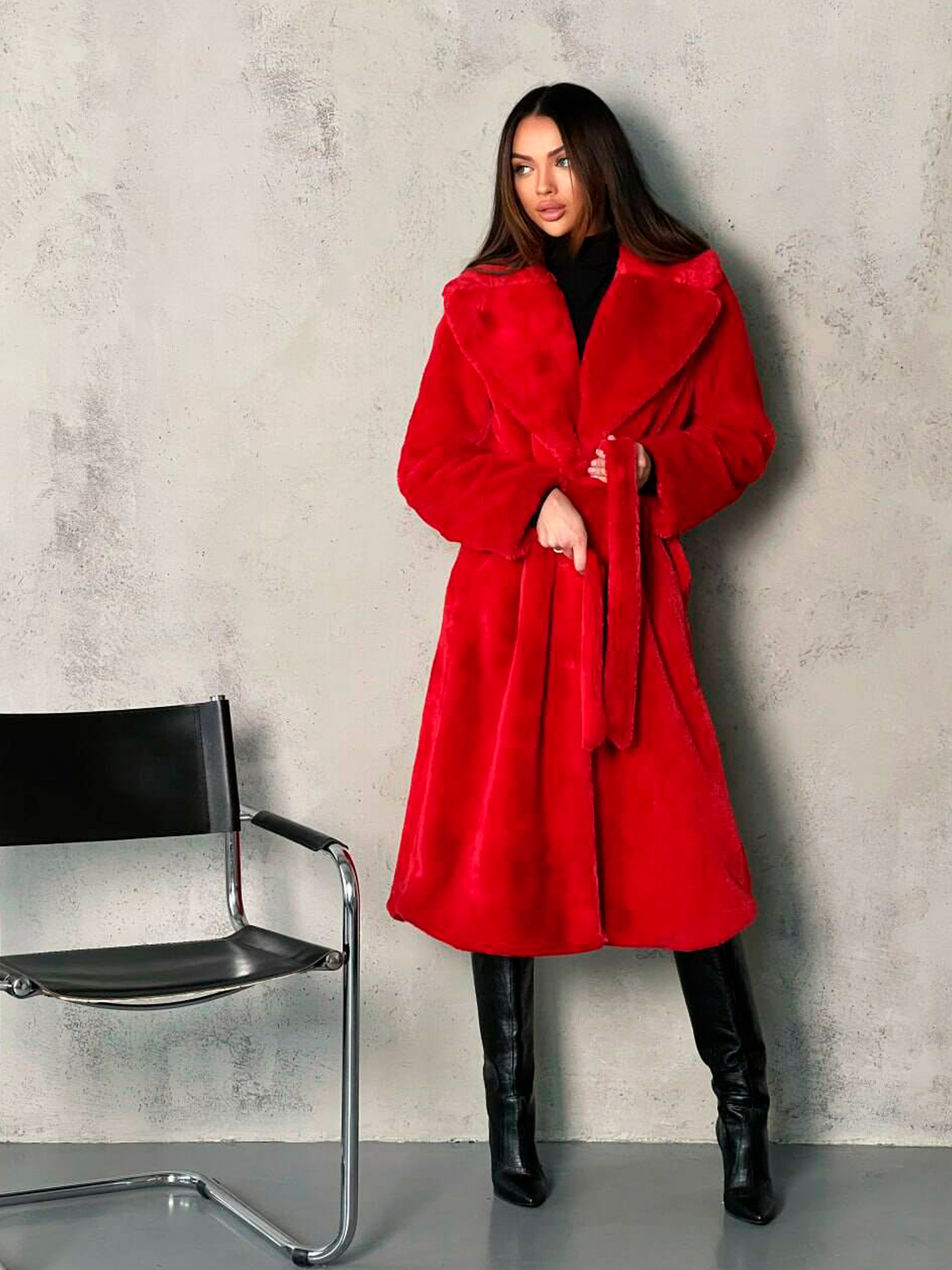 Шуба Milirud модель mil271-chervonij Фото