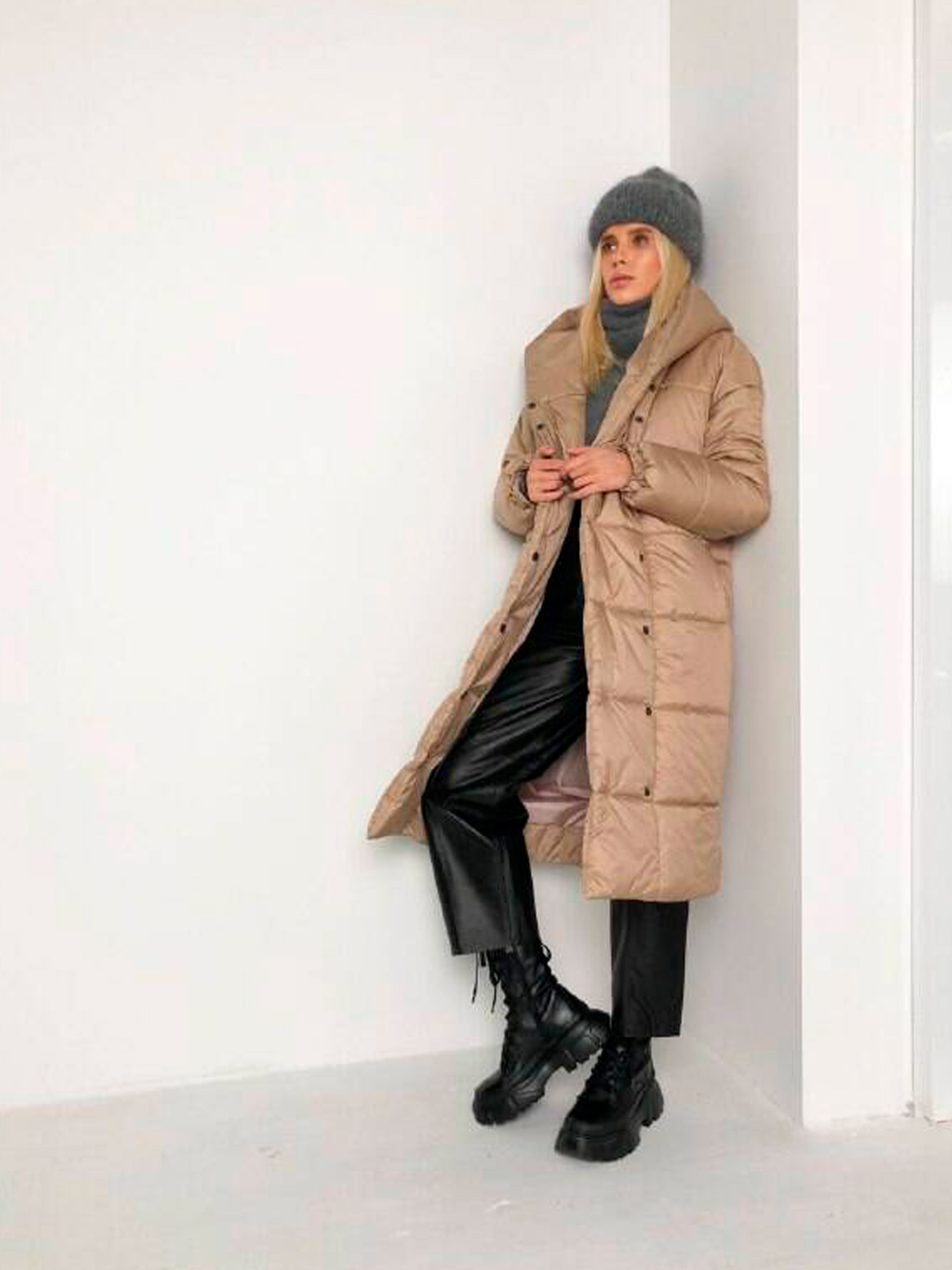 Зимняя куртка Milirud модель mil399-bezhevij Фото