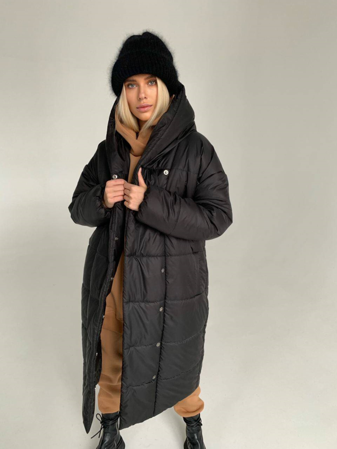 Зимняя куртка Milirud модель mil399-chornij Фото