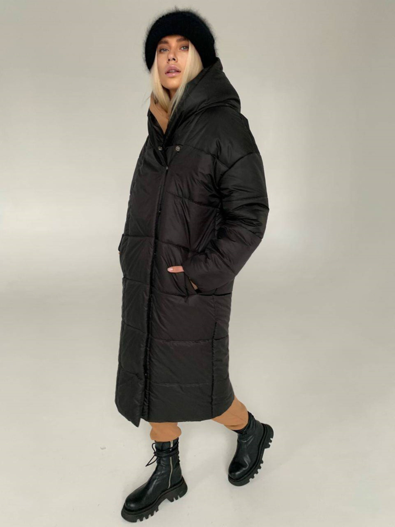 Зимняя куртка Milirud модель mil399-chornij Фото