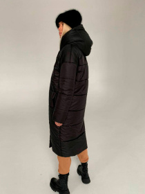 Зимняя куртка Milirud модель mil399-chornij Фото