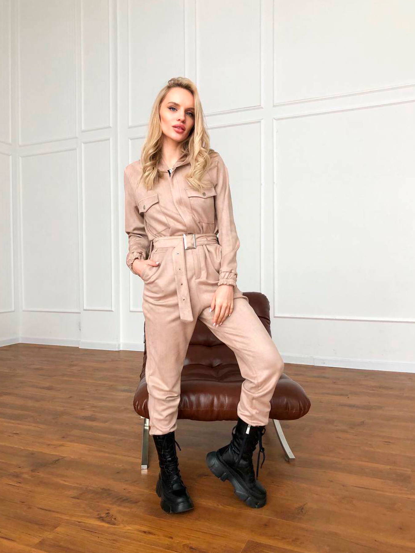 Комбинезон Milirud модель mil286-bezhevij Фото