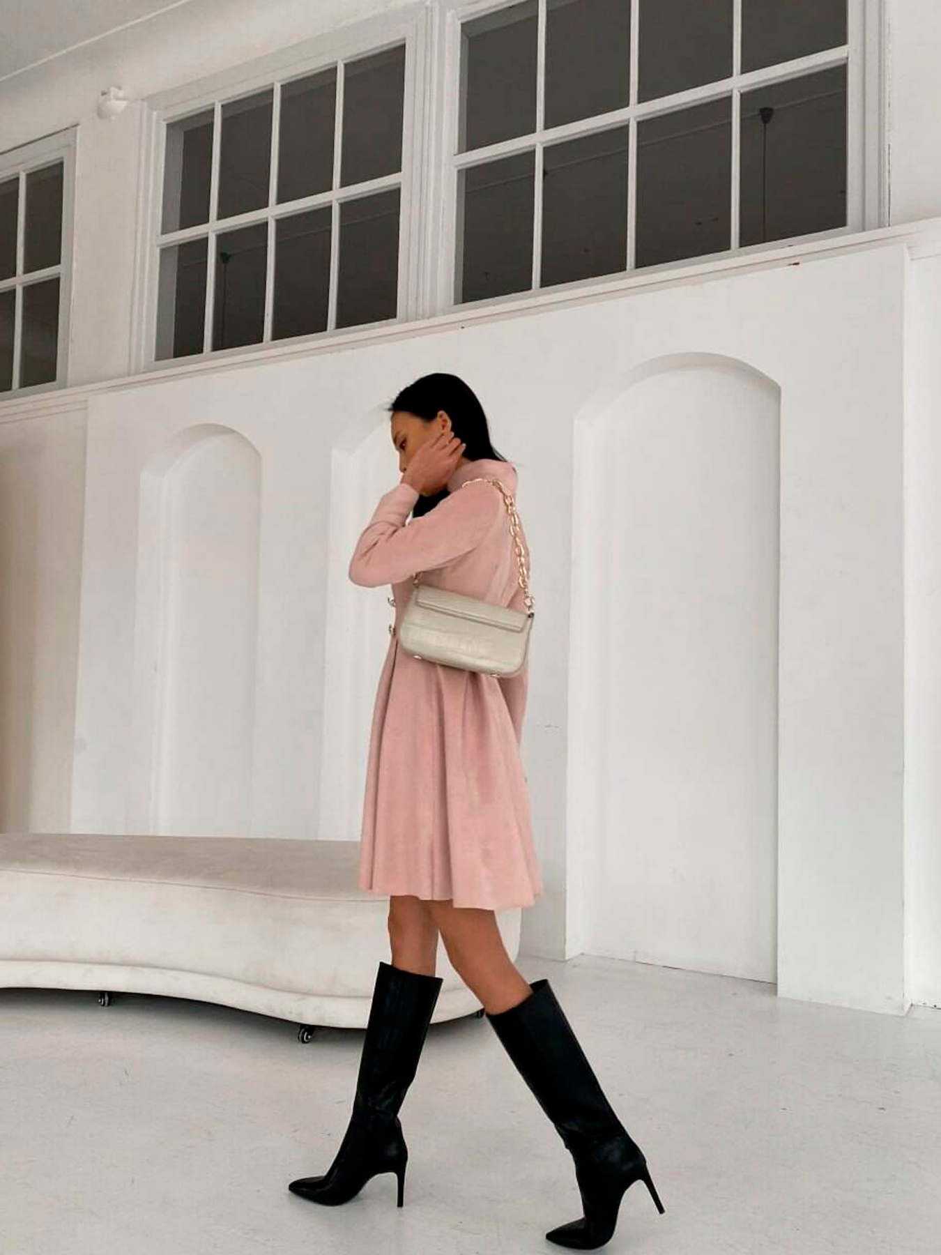 Сукня міні Milirud модель mil289-pudra Фото