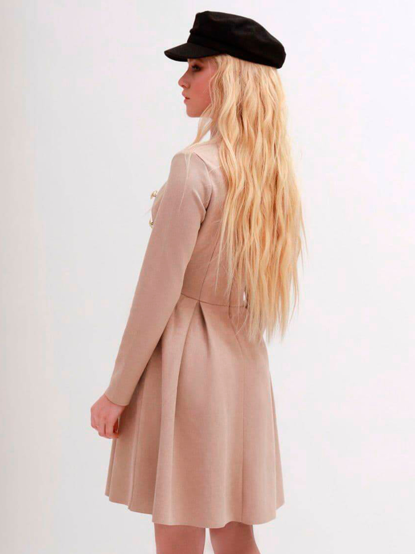 Сукня міні Milirud модель mil289-bezhevij Фото