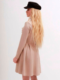 Сукня міні Milirud модель mil289-bezhevij Фото