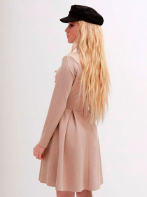 Платье миди Milirud модель mil289-bezhevij Фото