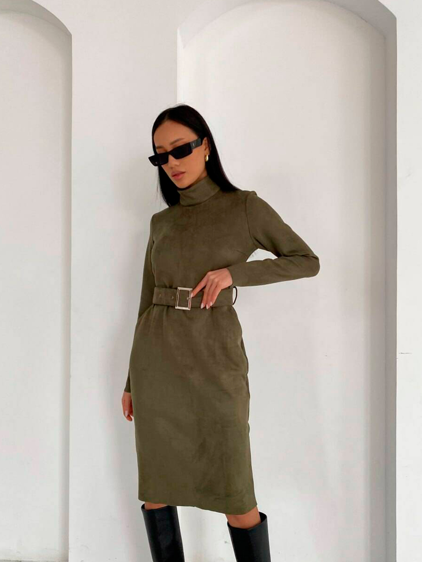 Платье миди Milirud модель mil290-hak Фото