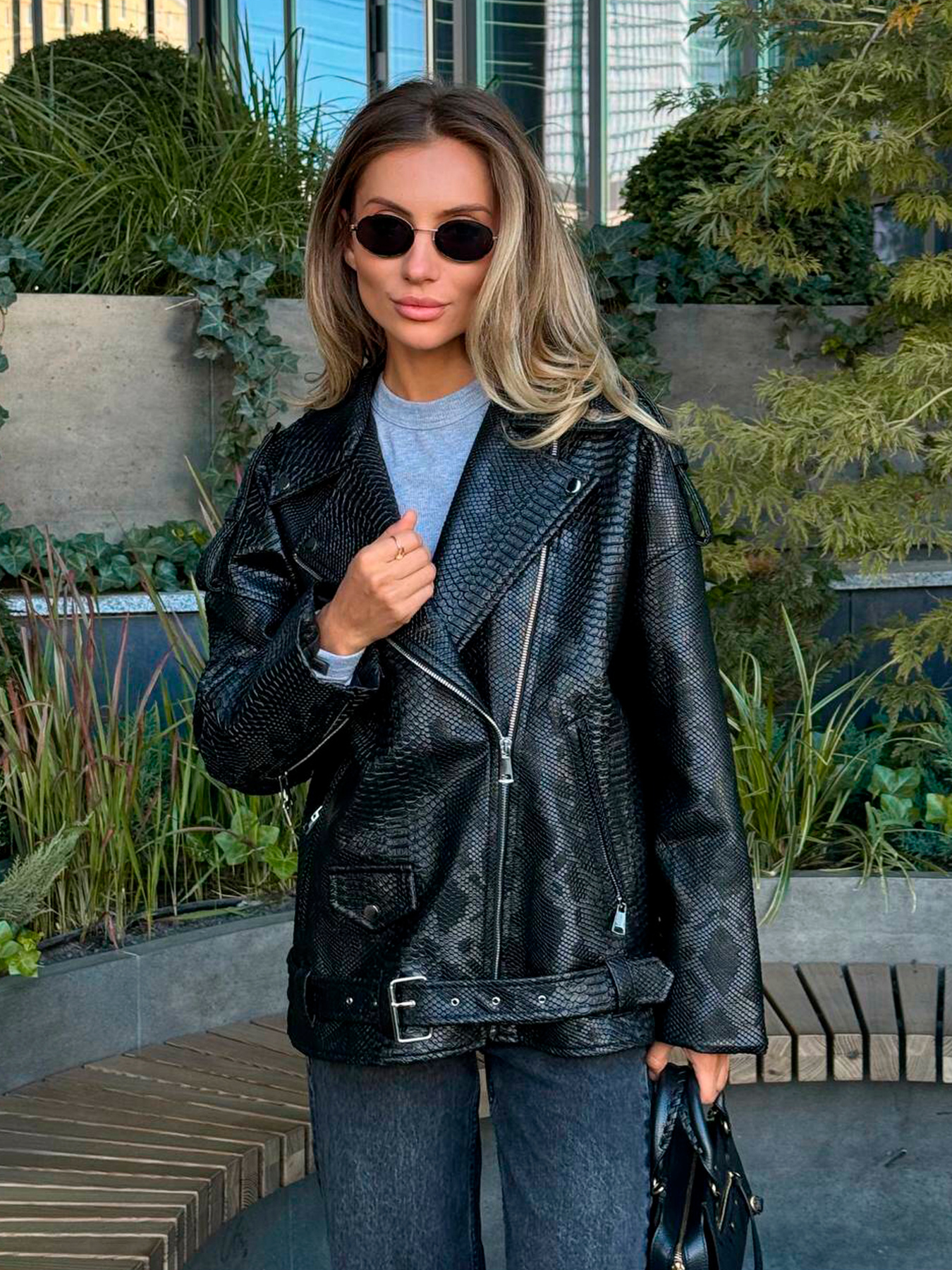 Куртка кожаная Milirud модель mil375-chornij Фото