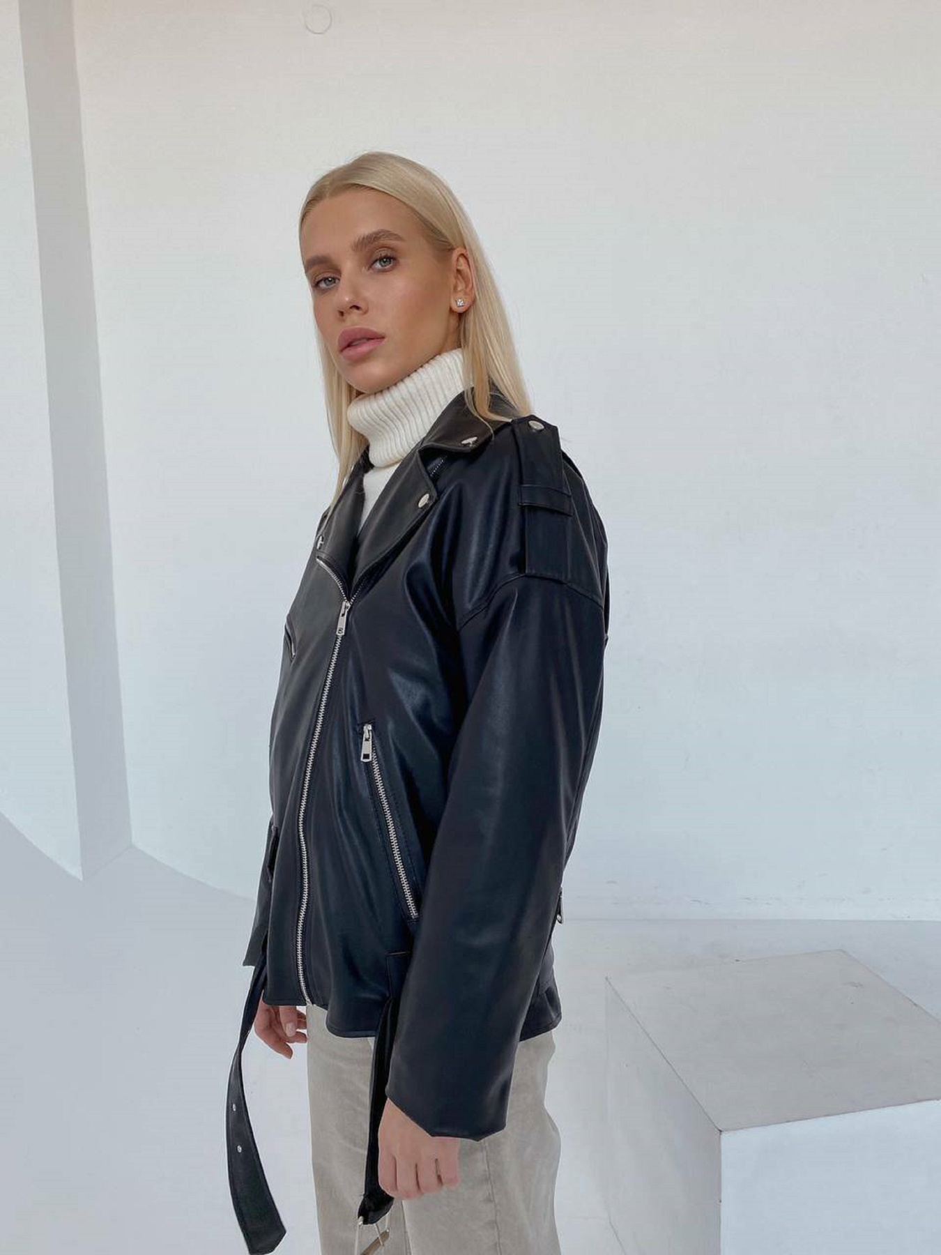 Куртка кожаная Milirud модель mil375-chornij Фото