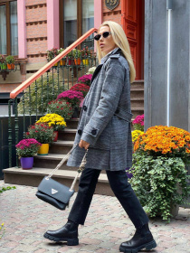 Пальто с утеплителем Milirud модель mil297-srij Фото